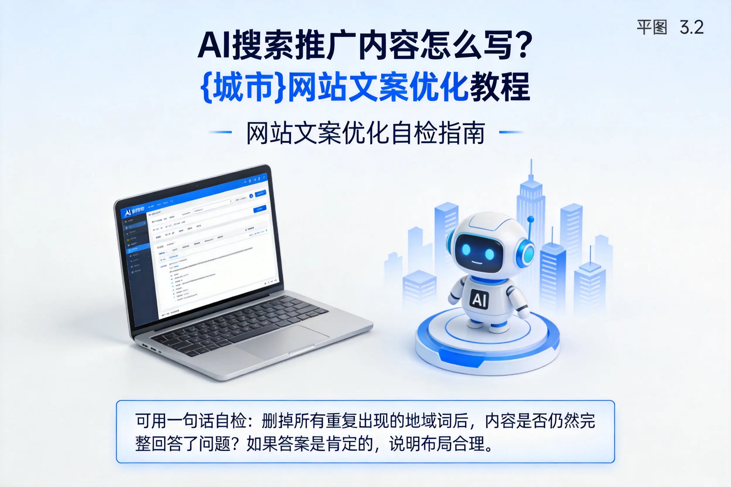 AI搜索推广内容怎么写?海北网站文案优化教程