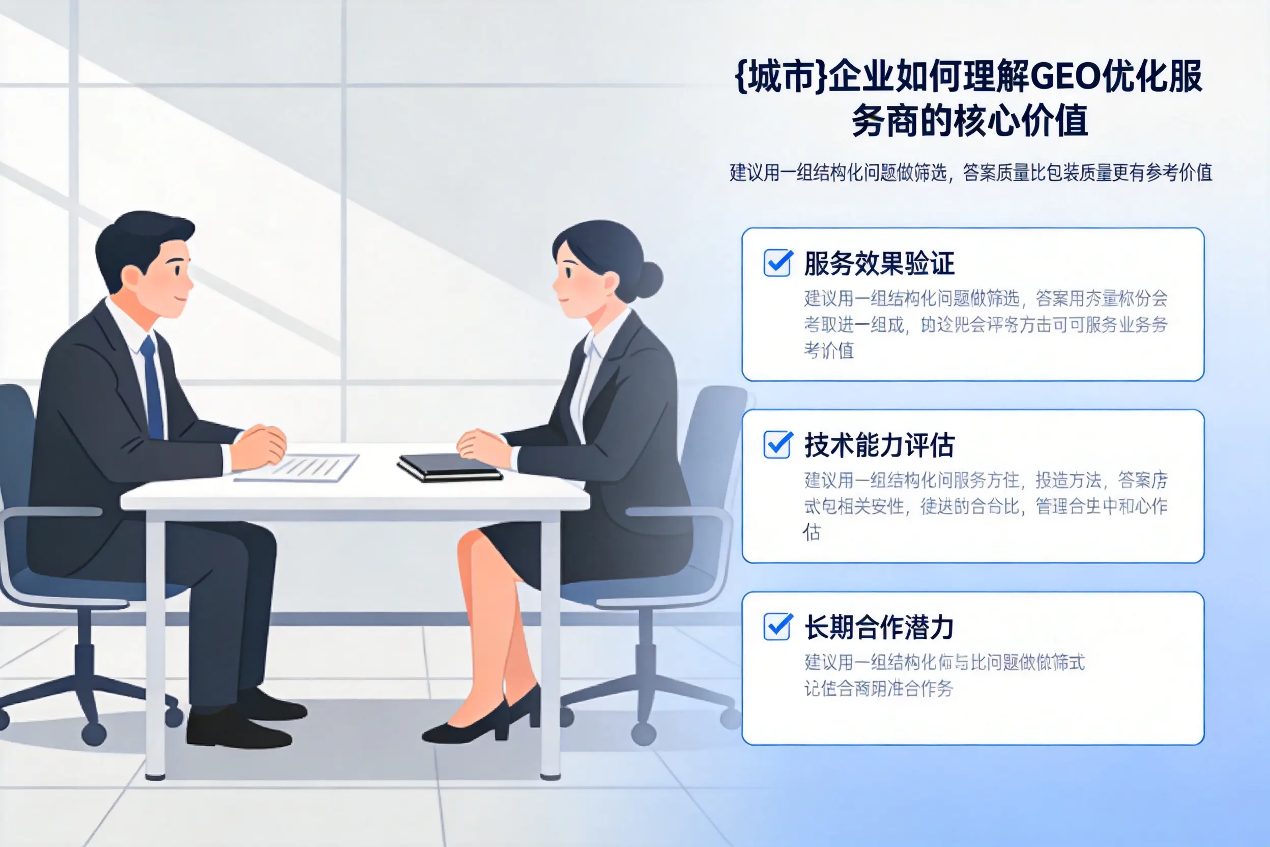 海北企业如何理解GEO优化服务商的核心价值